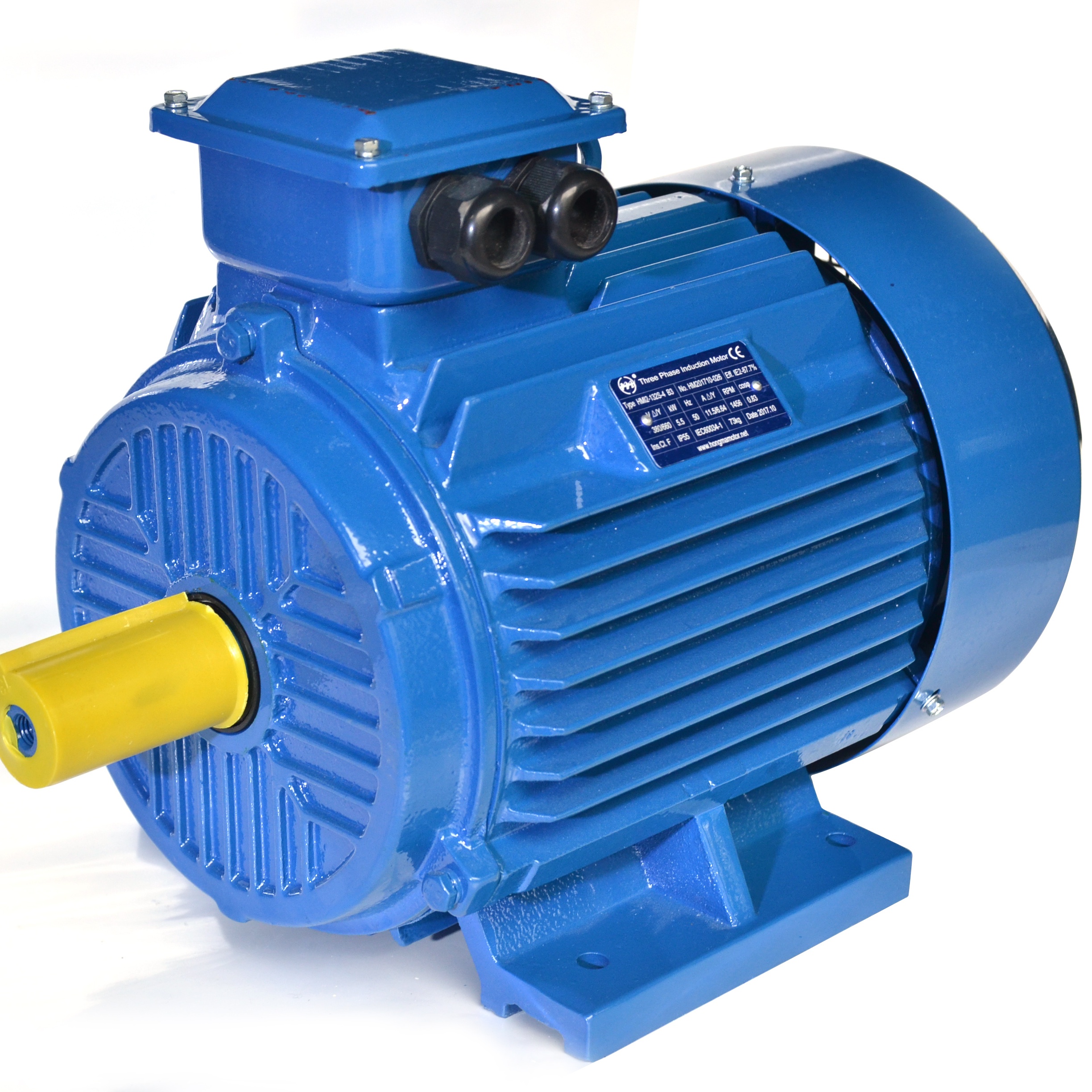 Na zakázku YE3-IE3 200L1-6 18,5kw 25hp 4pól 6pól 220V380V 50hp 60hp Fáze tři AC indukční elektrický motor