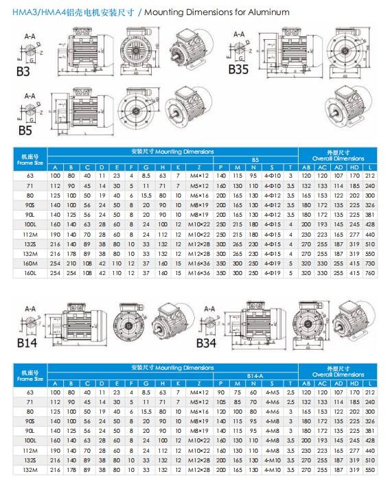 YE4-80M1-4 0.75kw 1hp IE4 Three-phase Asynchronous Industrial Ac Induction Motor Manufacturer 3 Phase Electric Motors Factory details