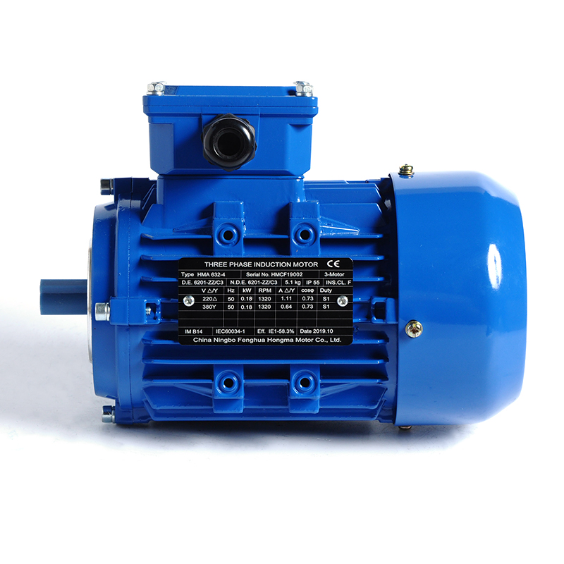 0.5HP 1HP 2HP 3HP 4HP 5HP 7.5HP 10HP 15HP 20HP 25HP 30HP 40HP 50HP 60HP 74HP المحرك الكهربائي ثلاثي الطور AC غير المتزامن