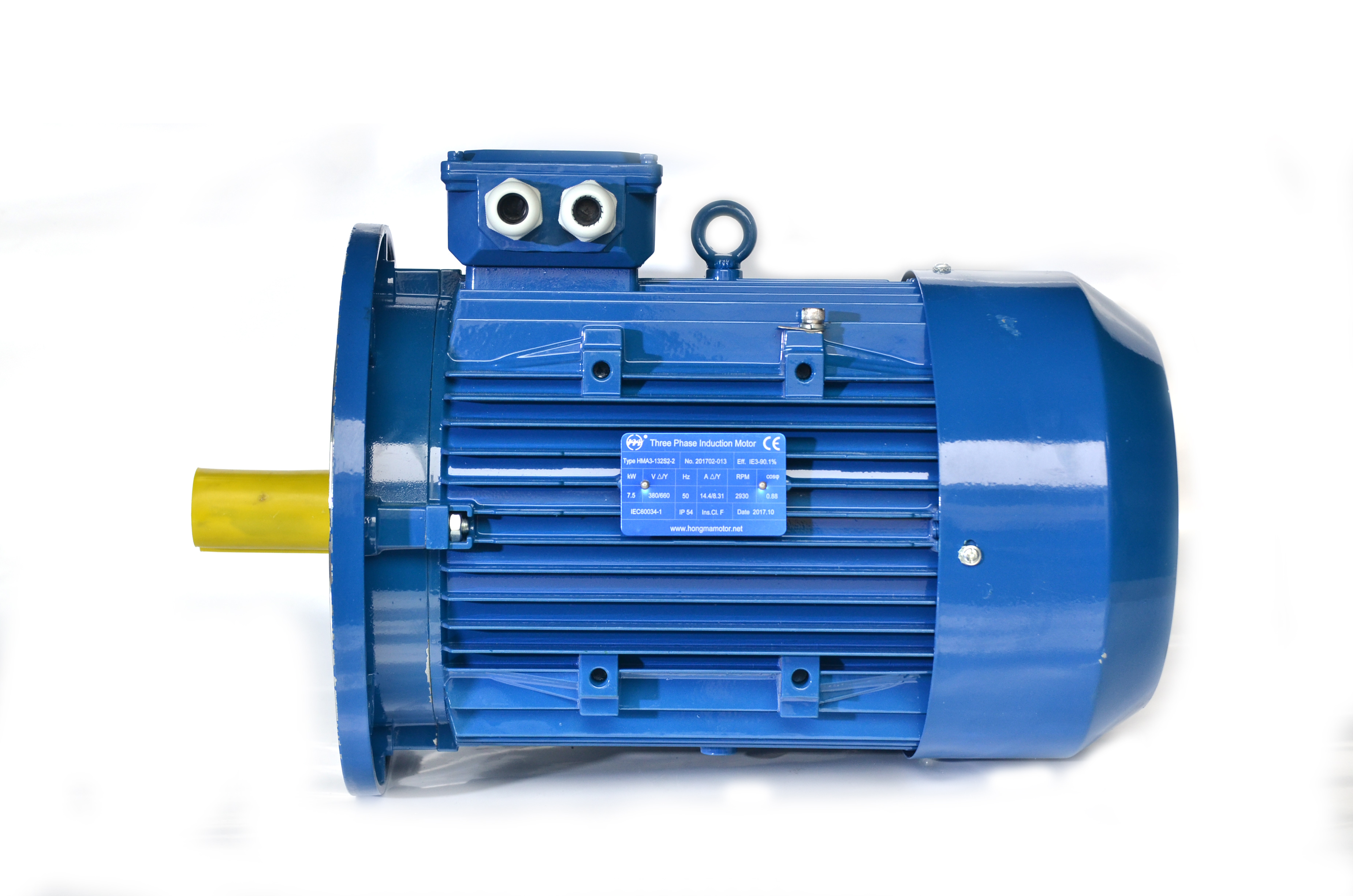 Y2 Series IE1 Standard Small 2 Poles Three Phase Asynchronous Electric Motor 0.55kw details