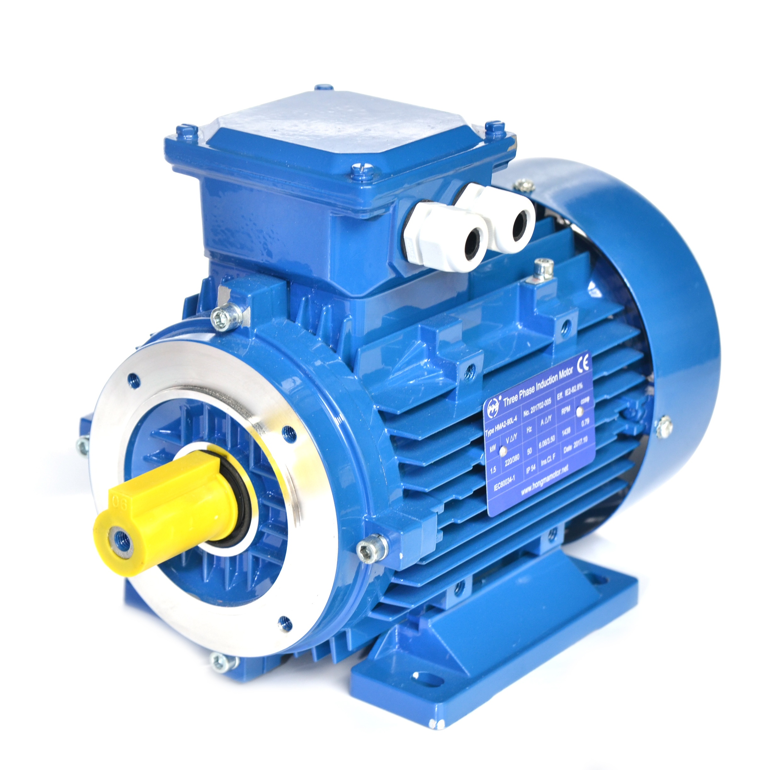 Customized YE3-IE3 200L1-6 18.5kw 25hp 4pole 6pole 220V380V 50hp 60hp Phase Three AC Induction Electric Motor
