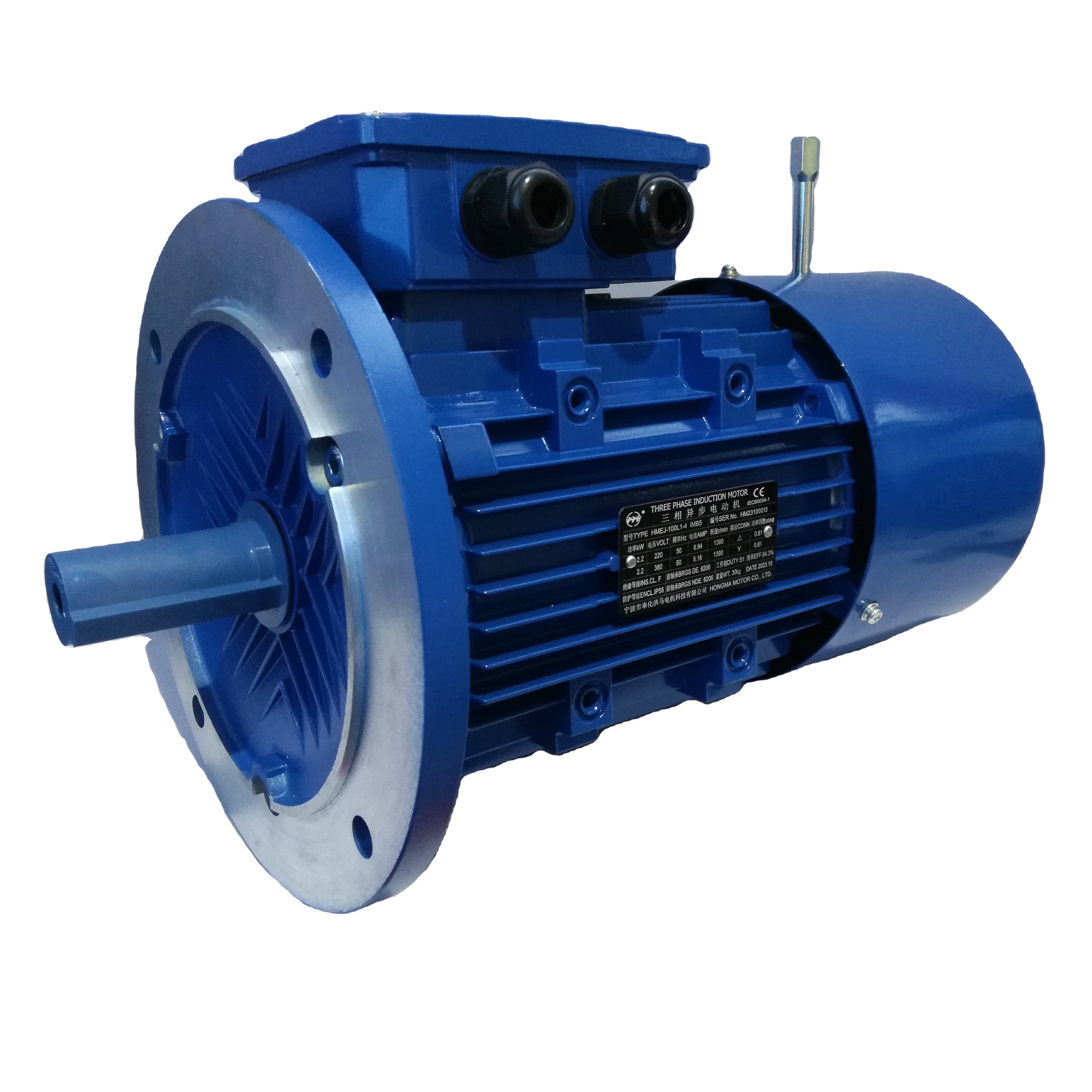 YEJ Series 1.1KW 6p Electromagnetic Braking Motor 50HZ Three-Phase Induction Asynchronous Brake Motor with Enclosed Features