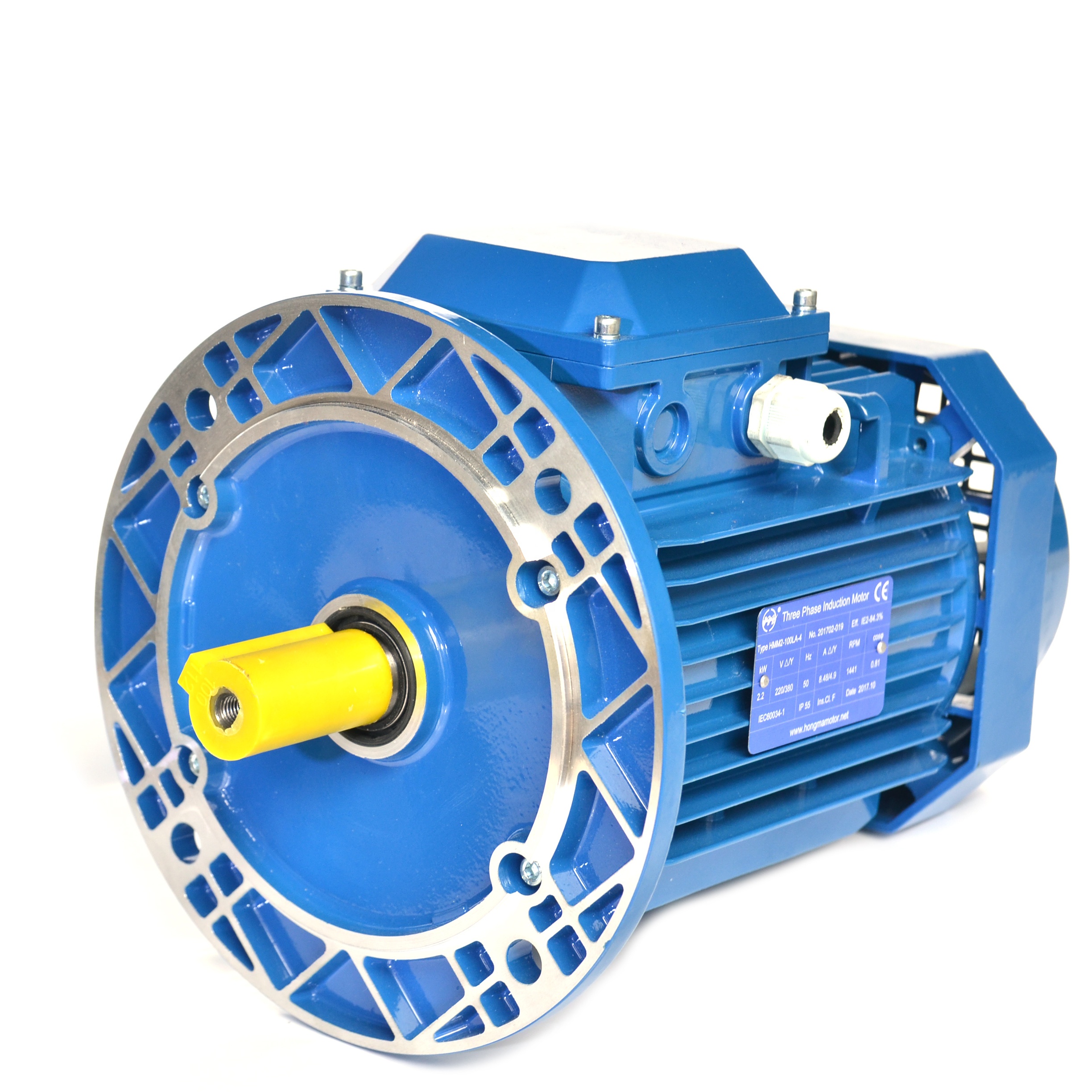 10hp 20hp 30hp 40hp 50hp 60hp 100hp AC Electric Asynchronous Motors 380V 2-Pole Three-Phase Induction Motor for Maize Mill