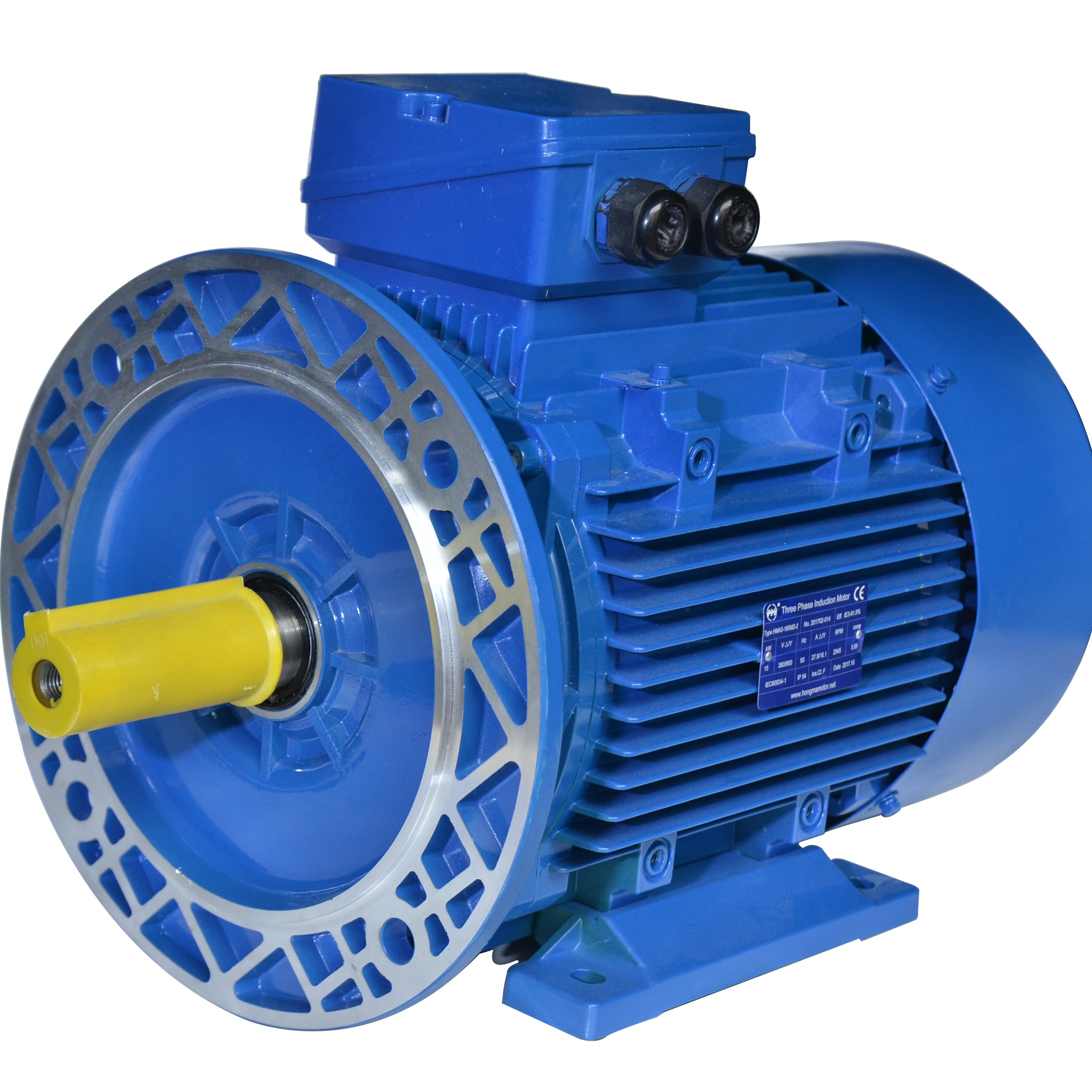 10hp 20hp 30hp 40hp 50hp 60hp 100hp AC Electric Asynchronous Motors 380V 2-Pole Three-Phase Induction Motor for Maize Mill