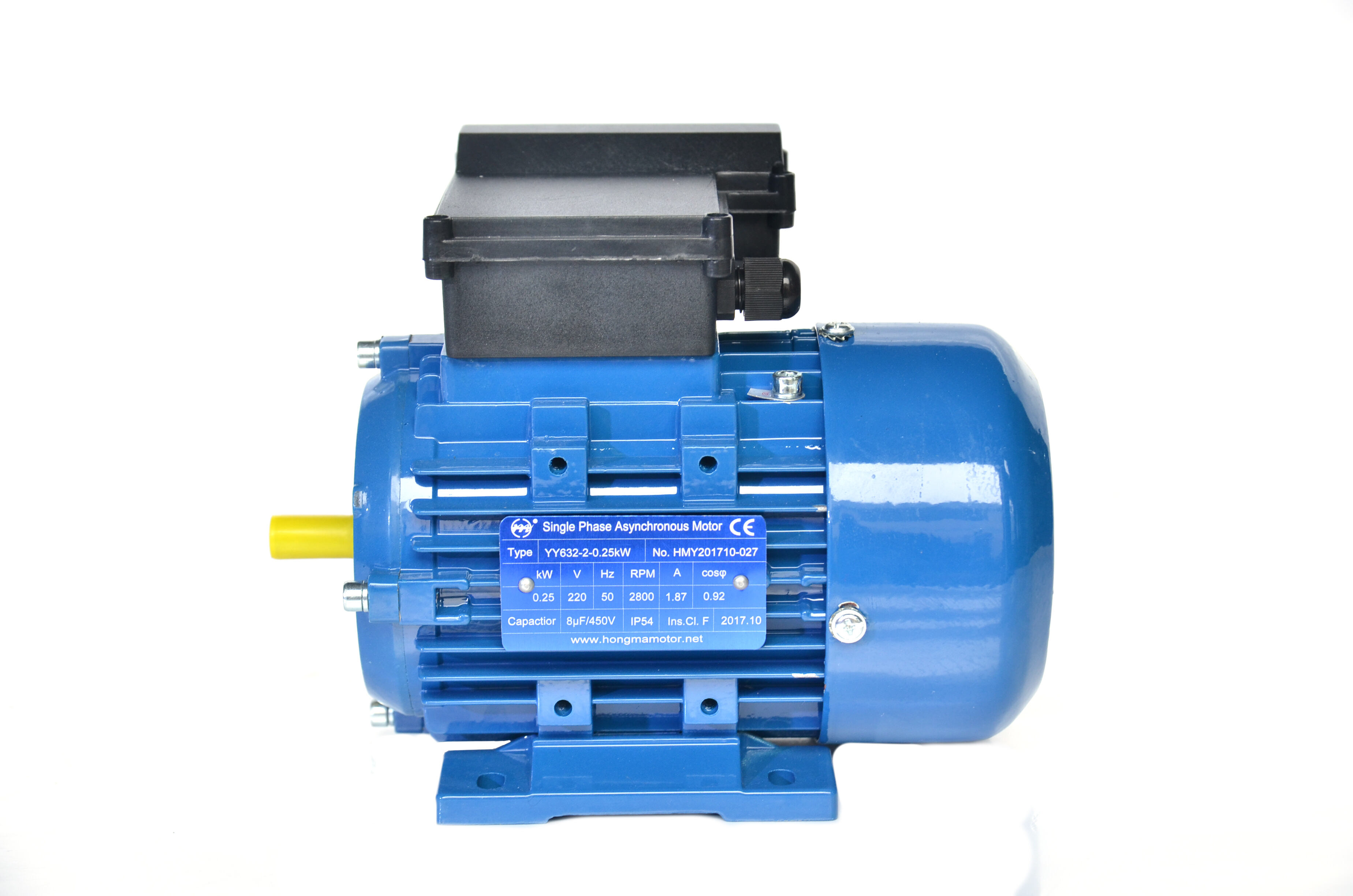 Y2 Series IE1 Standard Small 2 Poles Three Phase Asynchronous Electric Motor 0.55kw manufacture