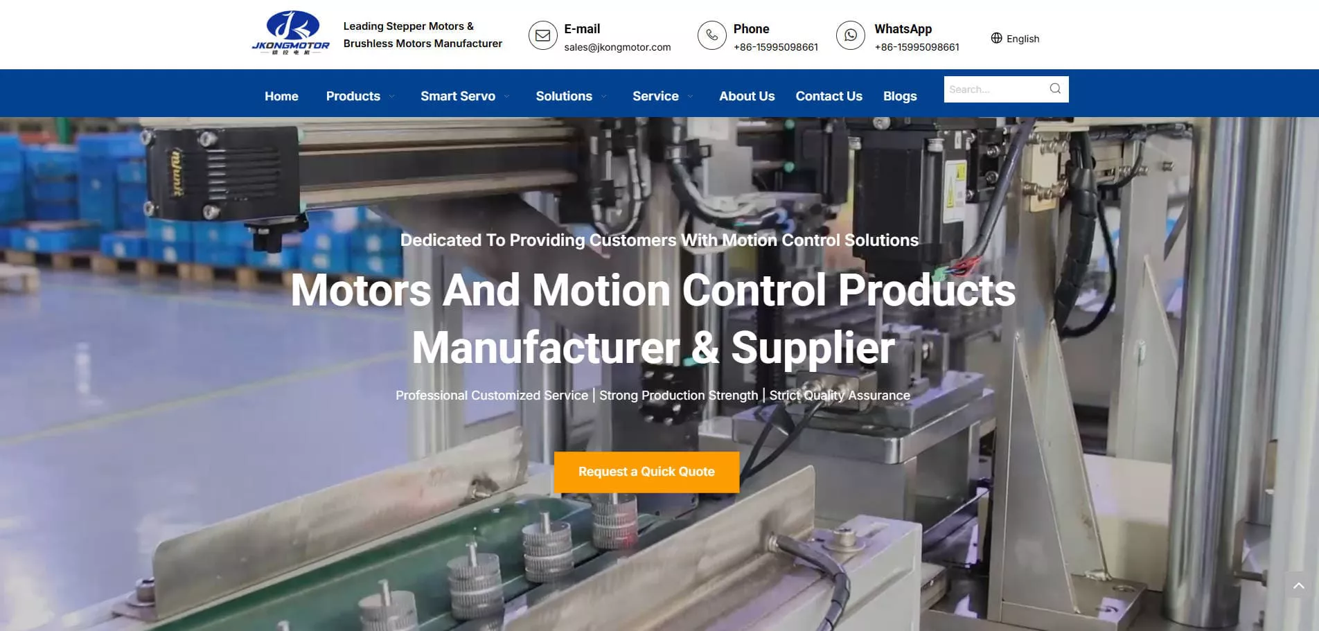 Top Electric Motor Manufacturers in China - Jkong Motor