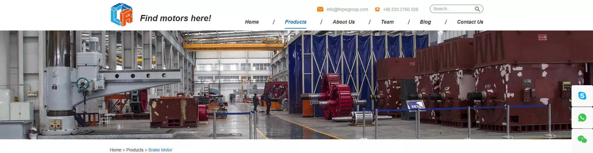 Top China Brake Motor Manufacturers - LR Electric Motors