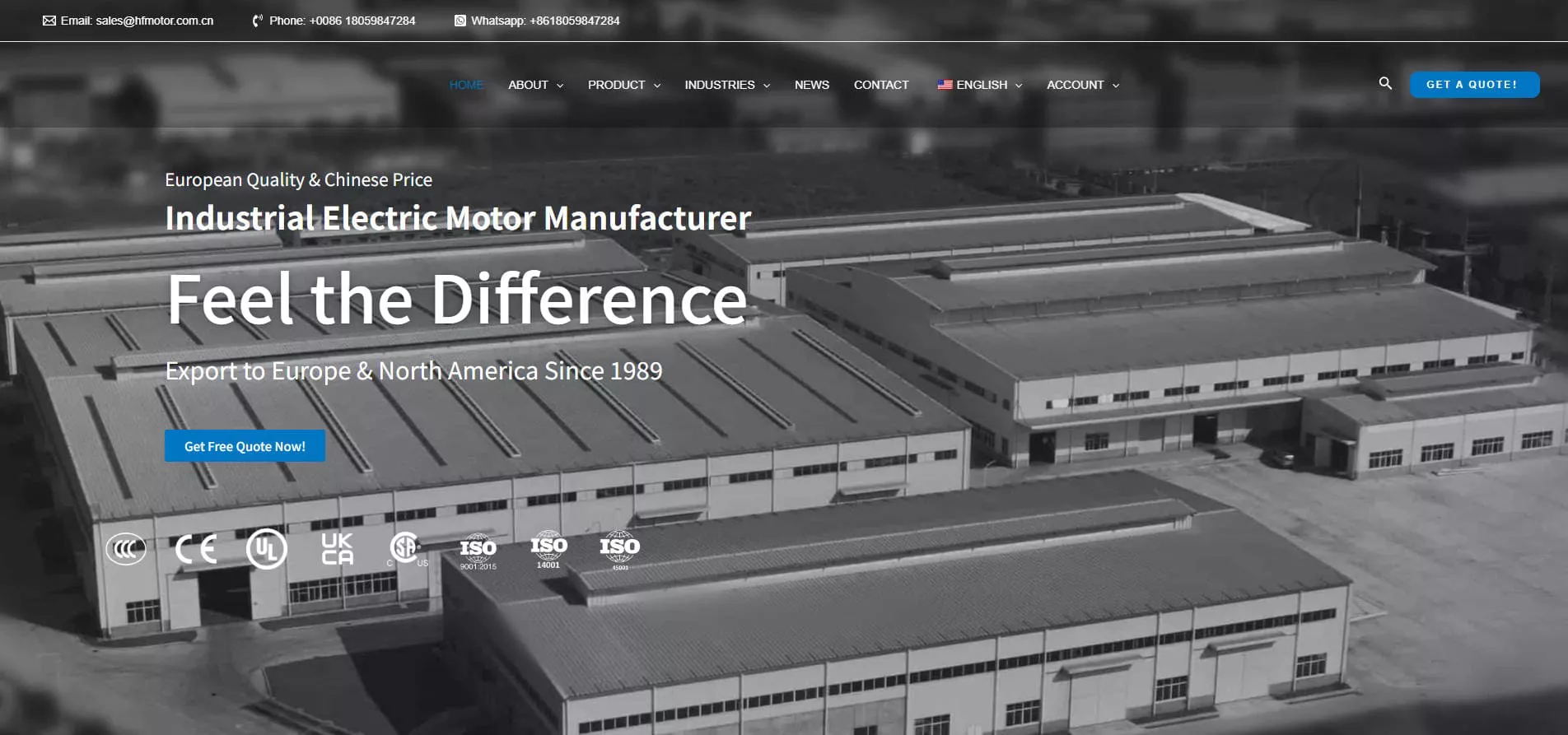Top Electric Motor Manufacturers in China - HFM Motor