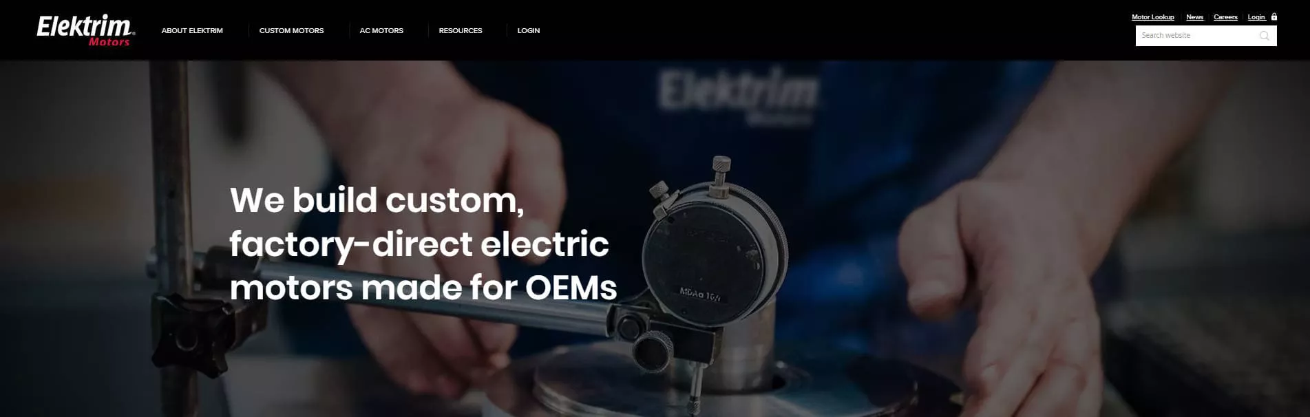 Elektrim Motors Custom Electric Motor Manufacturer