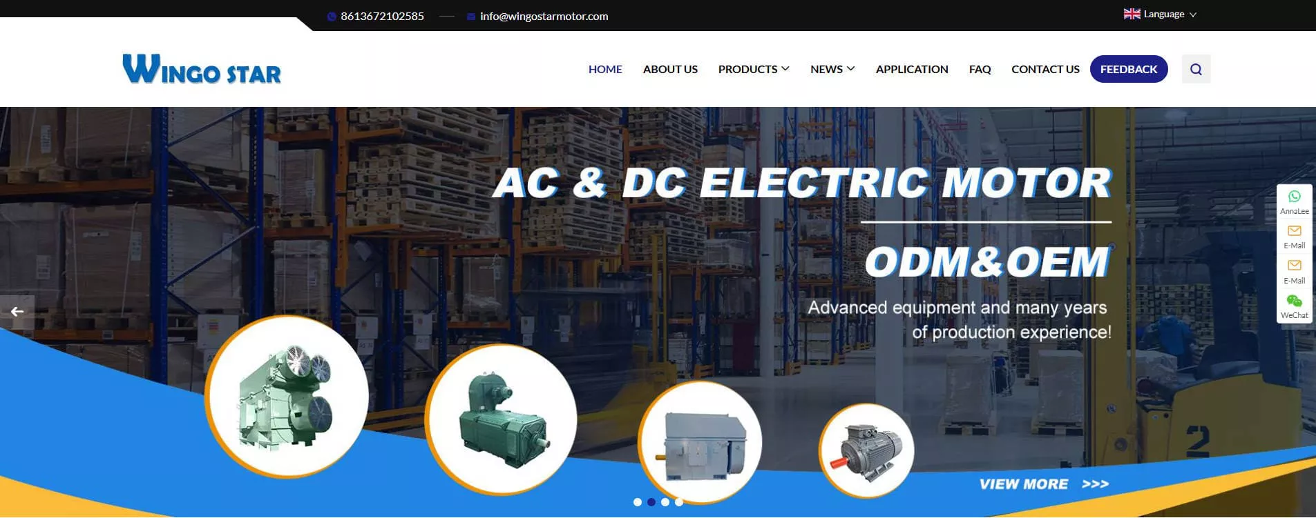 Wingostar Motor YL Series Single Phase Electric Motor Manufacturer in China