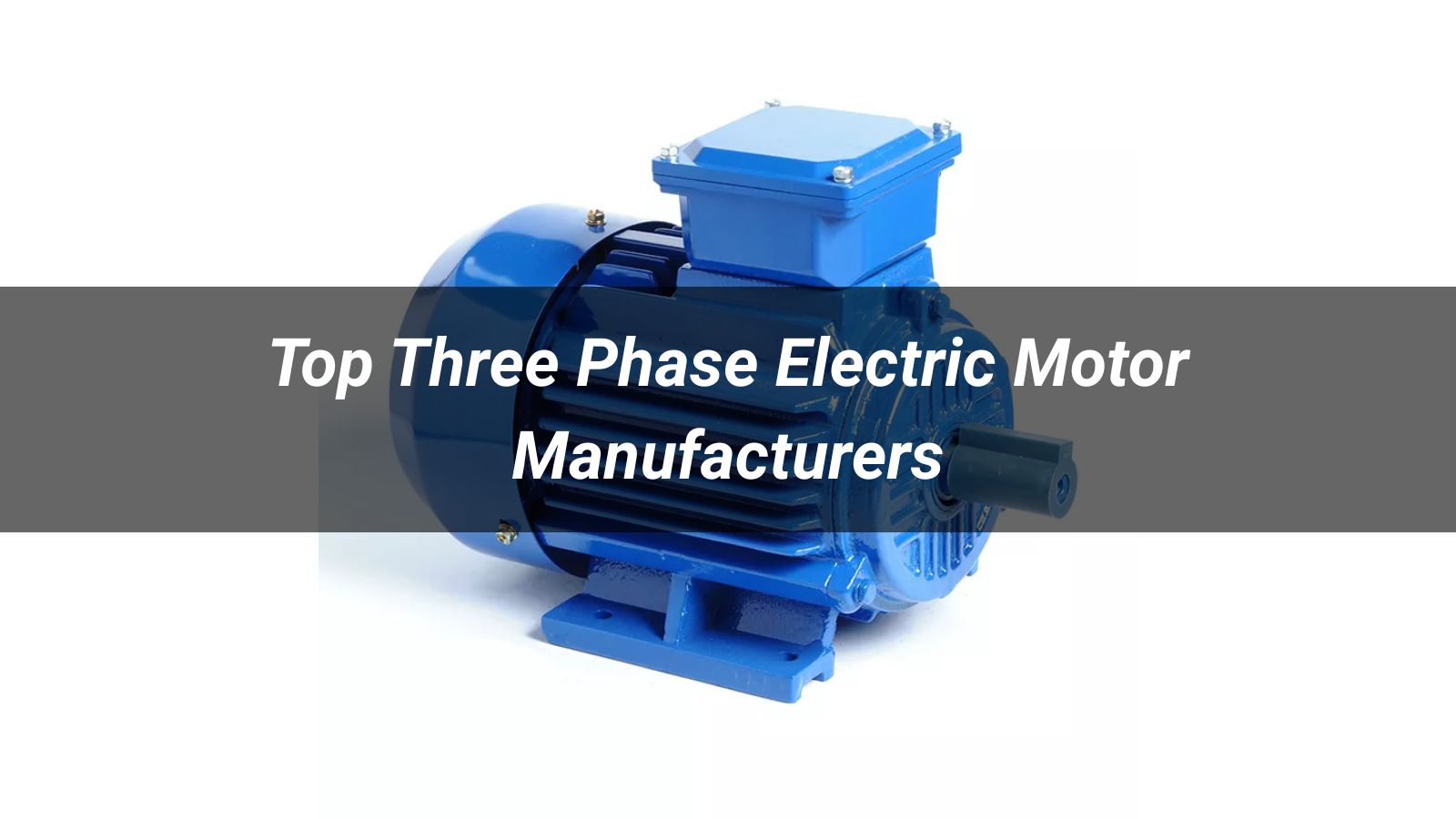 Top 10 Three Phase Electric Motor Manufacturers in 2026