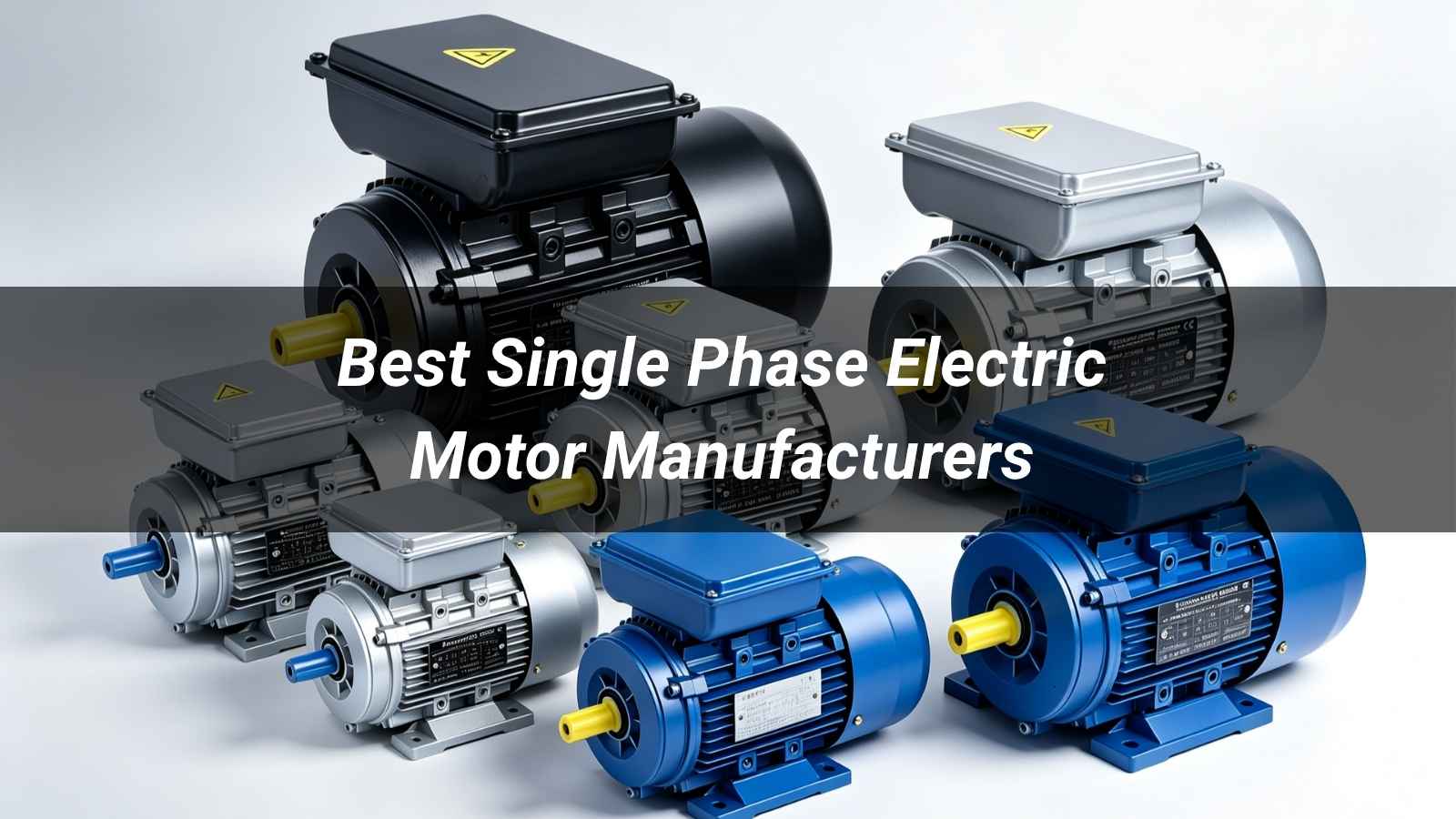 Best 10 Single Phase Electric Motor Manufacturers in 2026