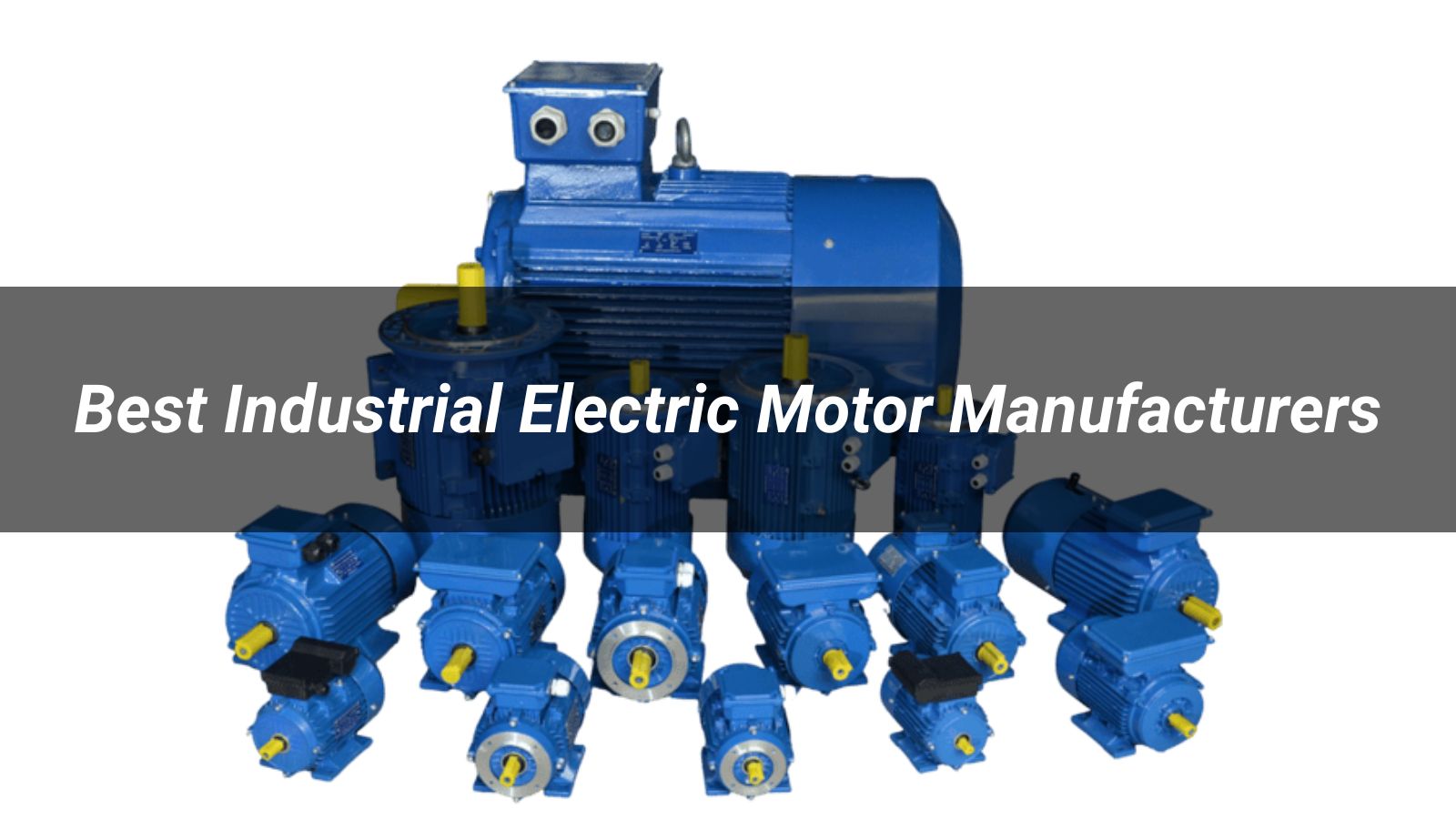 Best 10 Industrial Electric Motor Manufacturers in 2026