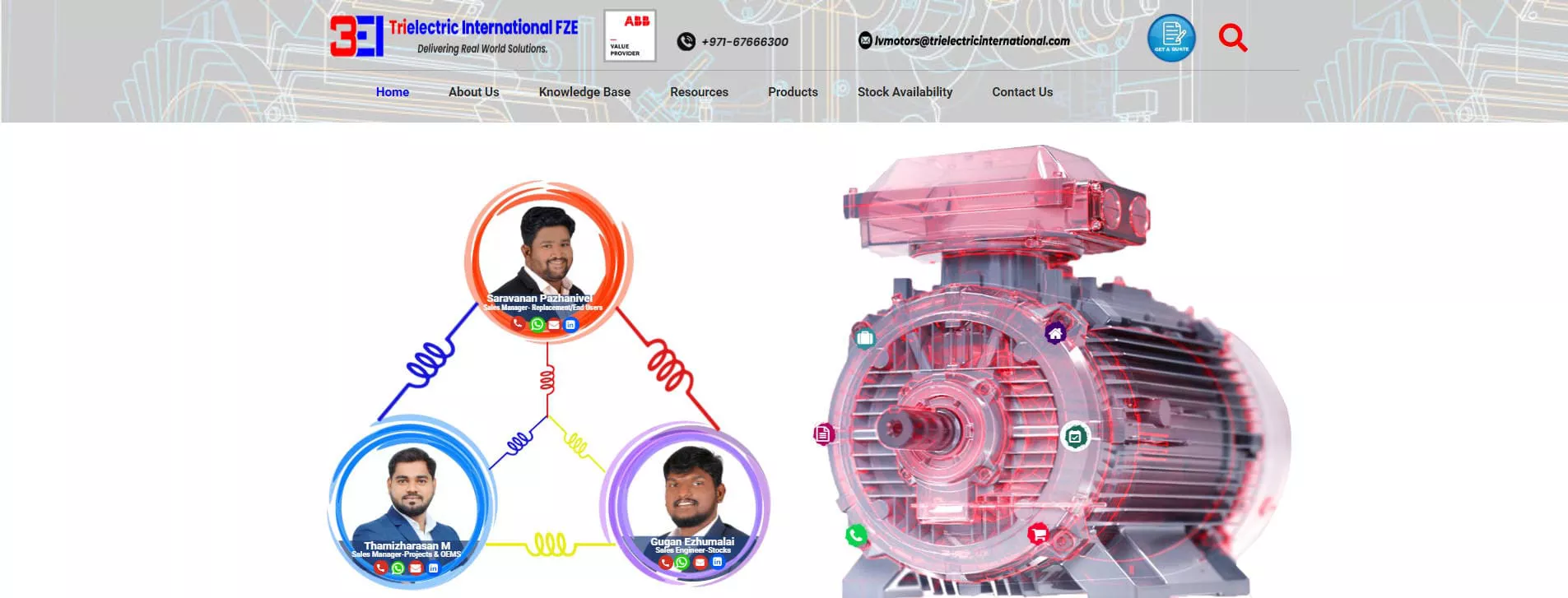 Induction Motor Suppliers in UAE - Crux Transformers
