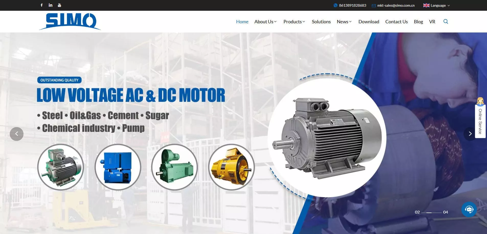 Top AC Motor Manufacturers for Electric Vehicles in China - SIMO Motor