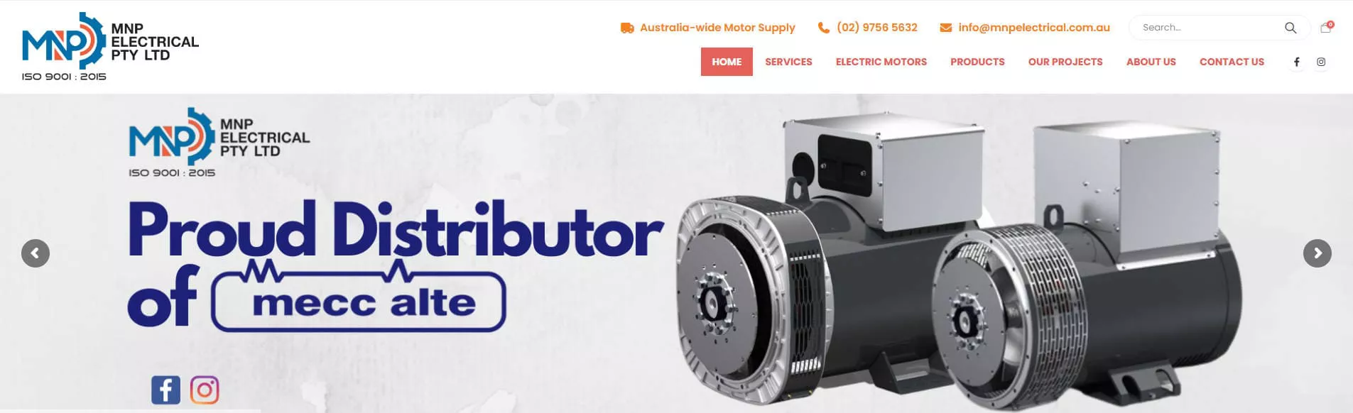 MNP Electrical Single Phase Motors Australia