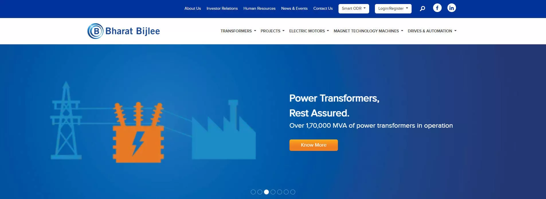 Bharat Bijlee industrial electric motor manufacturer in India