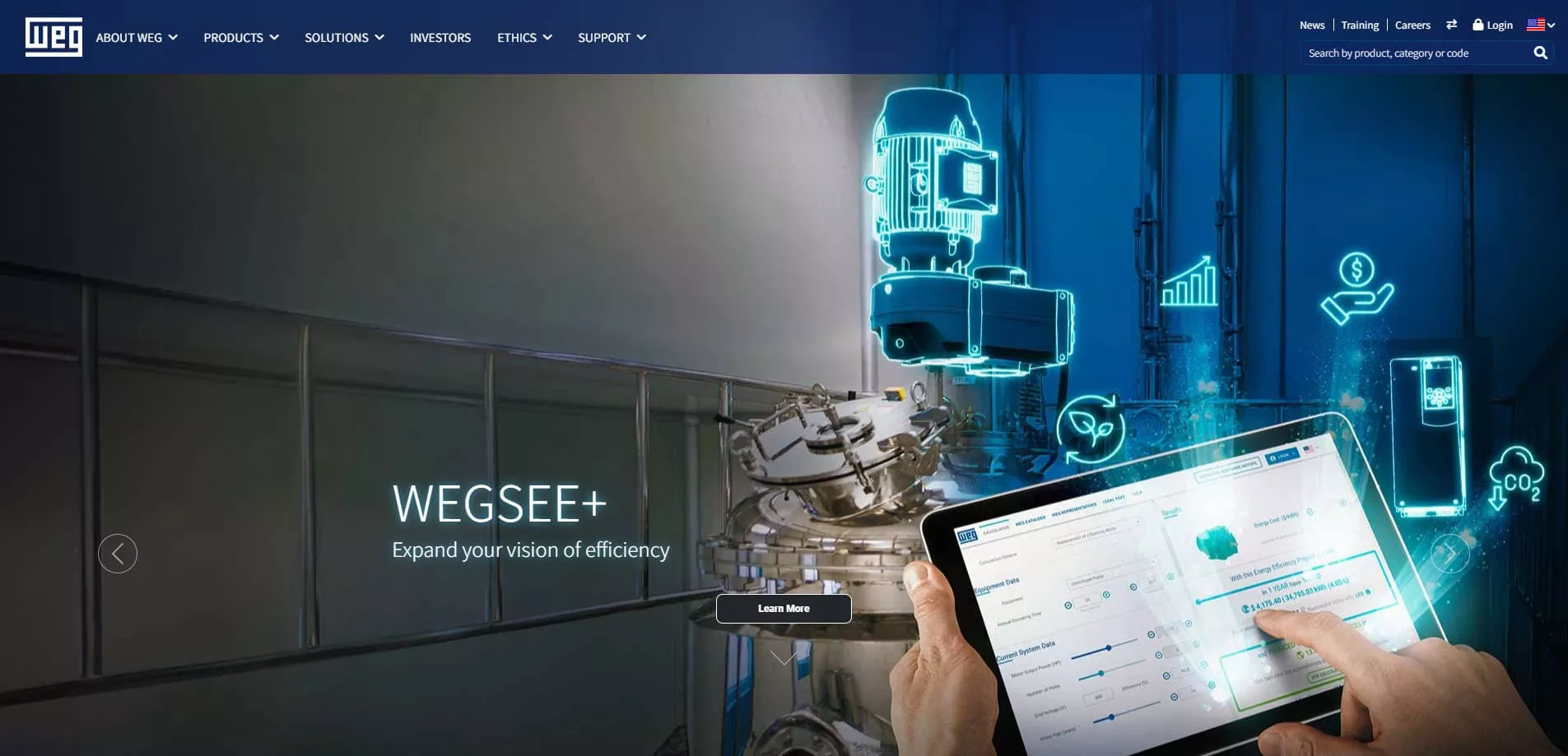 WEG AC electric motors