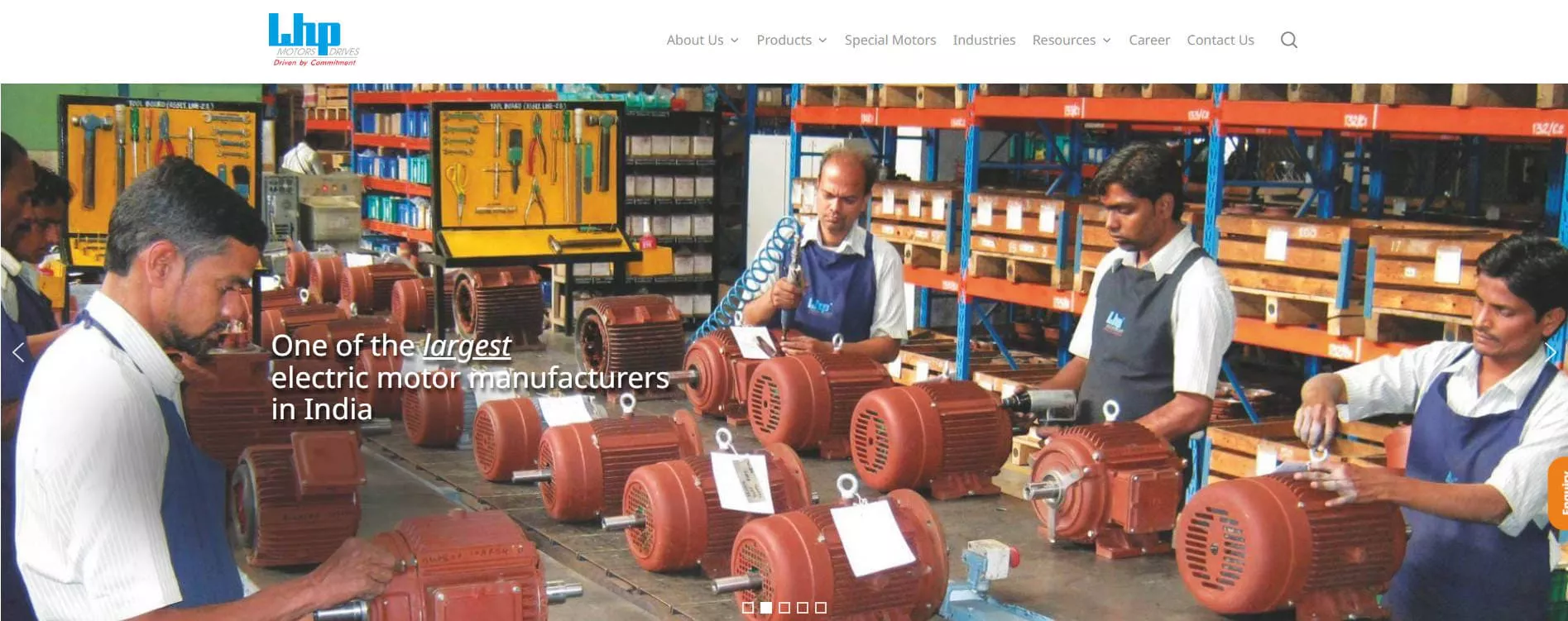 LHP Motors electric motor manufacturer in India