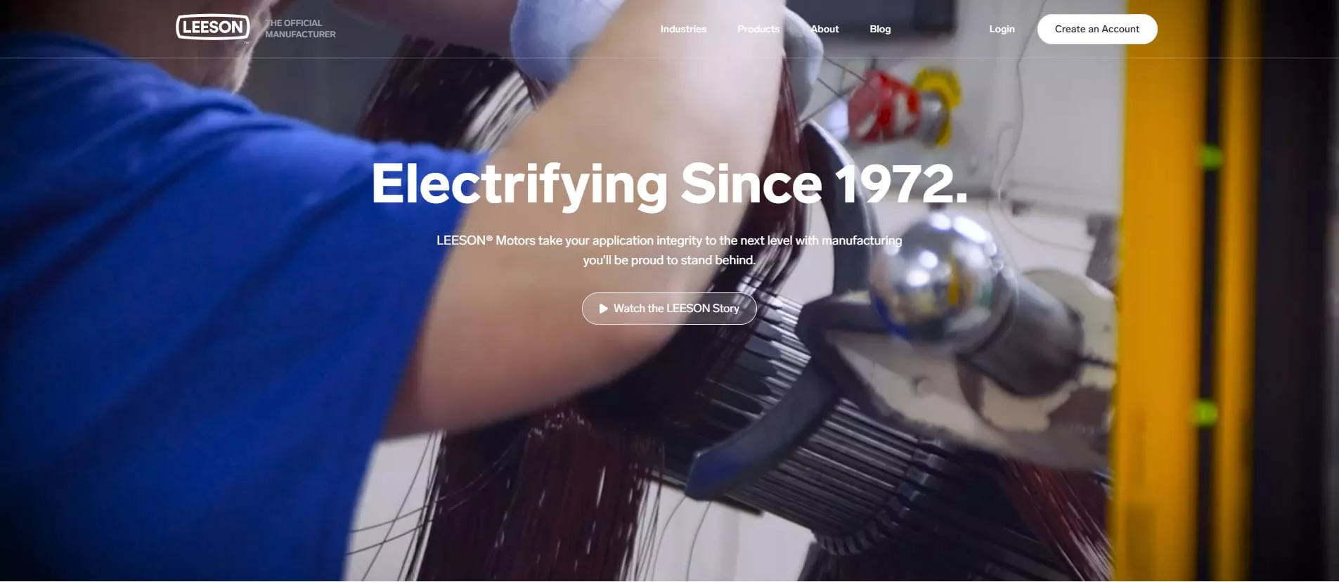 LEESON AC electric motors