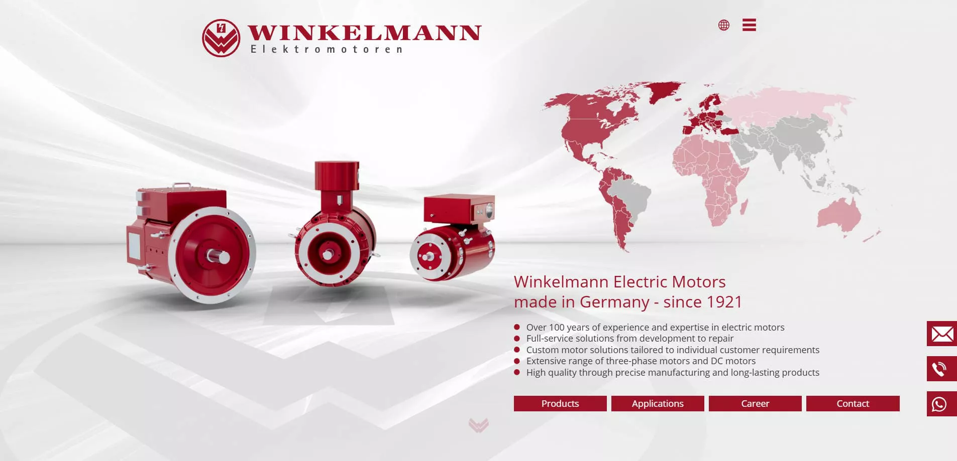 WINKELMANN Electric Motors – German Industrial Electric Motor Manufacturer