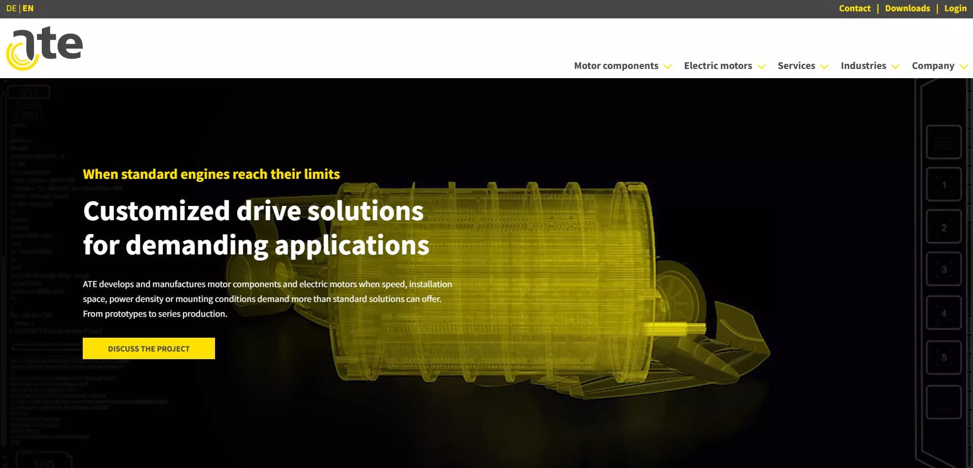 ATE Antriebstechnik – German Custom Electric Motor and Drive Manufacturer